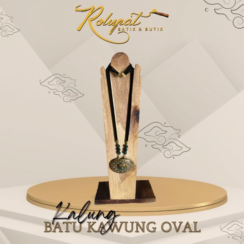 Kalung Batu Kawung Oval