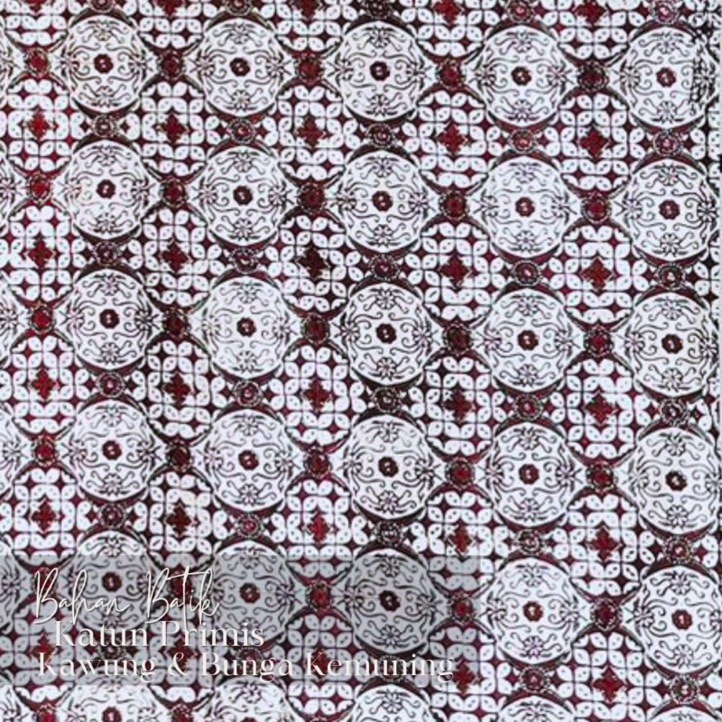 Katun Primis Kawung dan Bunga Kemuning - Image 2