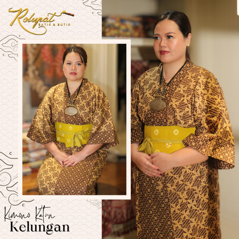 Kimono Katun Kelungan