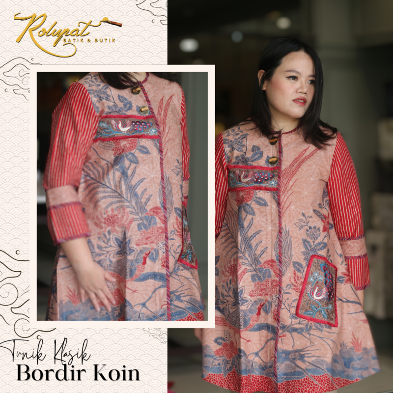 Tunik Klasik Bordir Koin