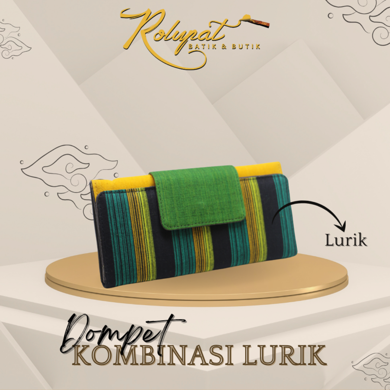 Dompet Kombinasi Lurik