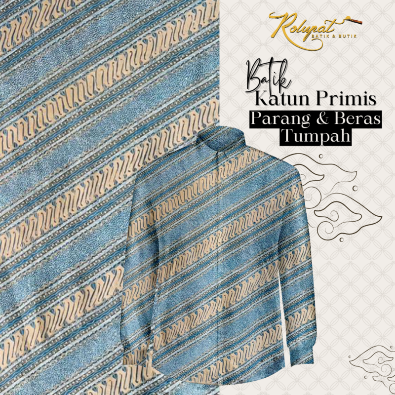 Batik Katun Primis Parang dan Beras Tumpah